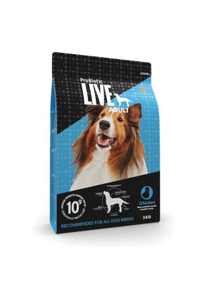 ProBiotic LIVE - ProBioTic LIVE Hund Adult Smagsprøve All Breed Kylling