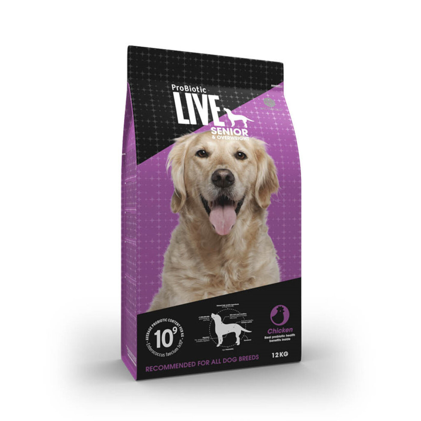ProBiotic LIVE - ProBioTic LIVE Hund Senior All Breed Kylling