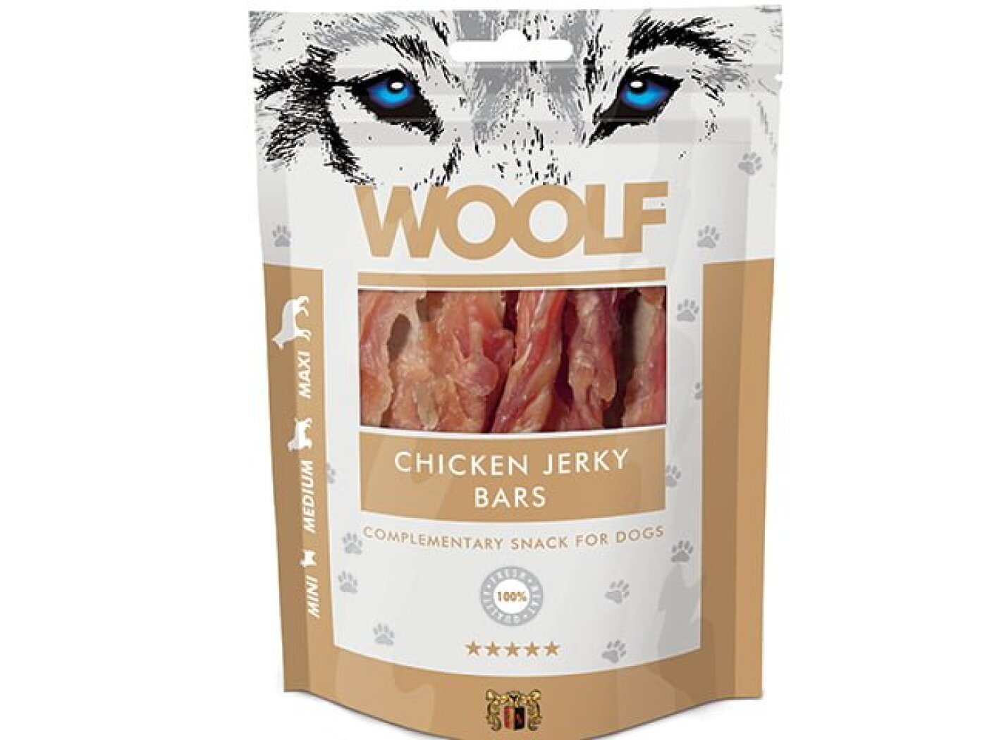 Woolf - Woolf chicken jerky bars