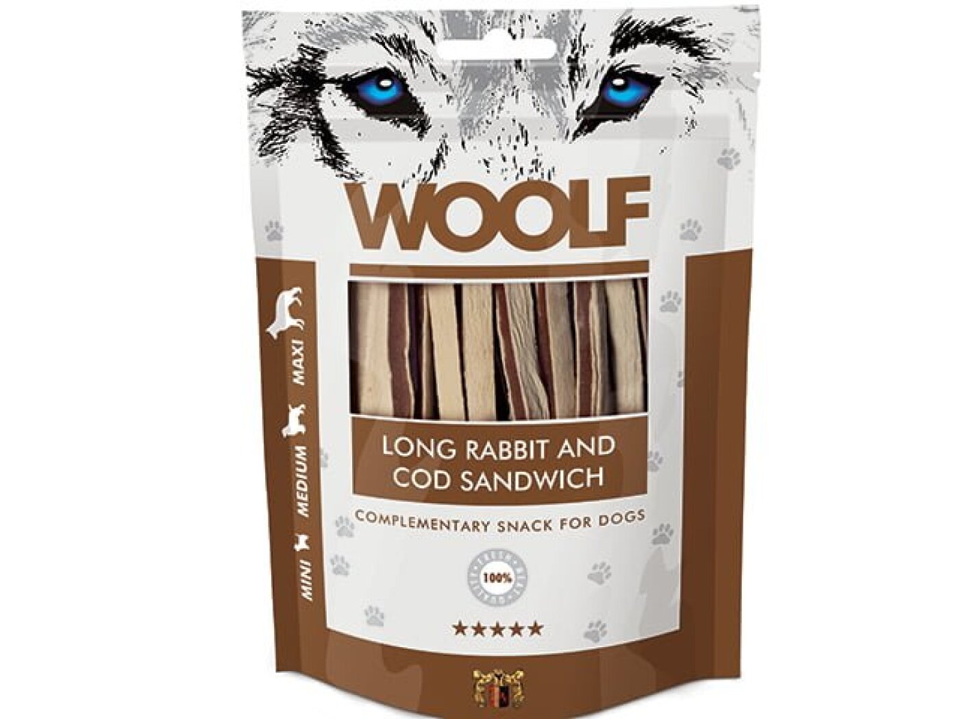 Woolf - Woolf Rabbit & Cod Sandwich Long