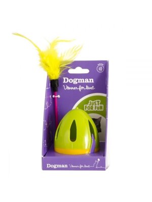 Dogman - Kattelegetøj Aktivitetsæg