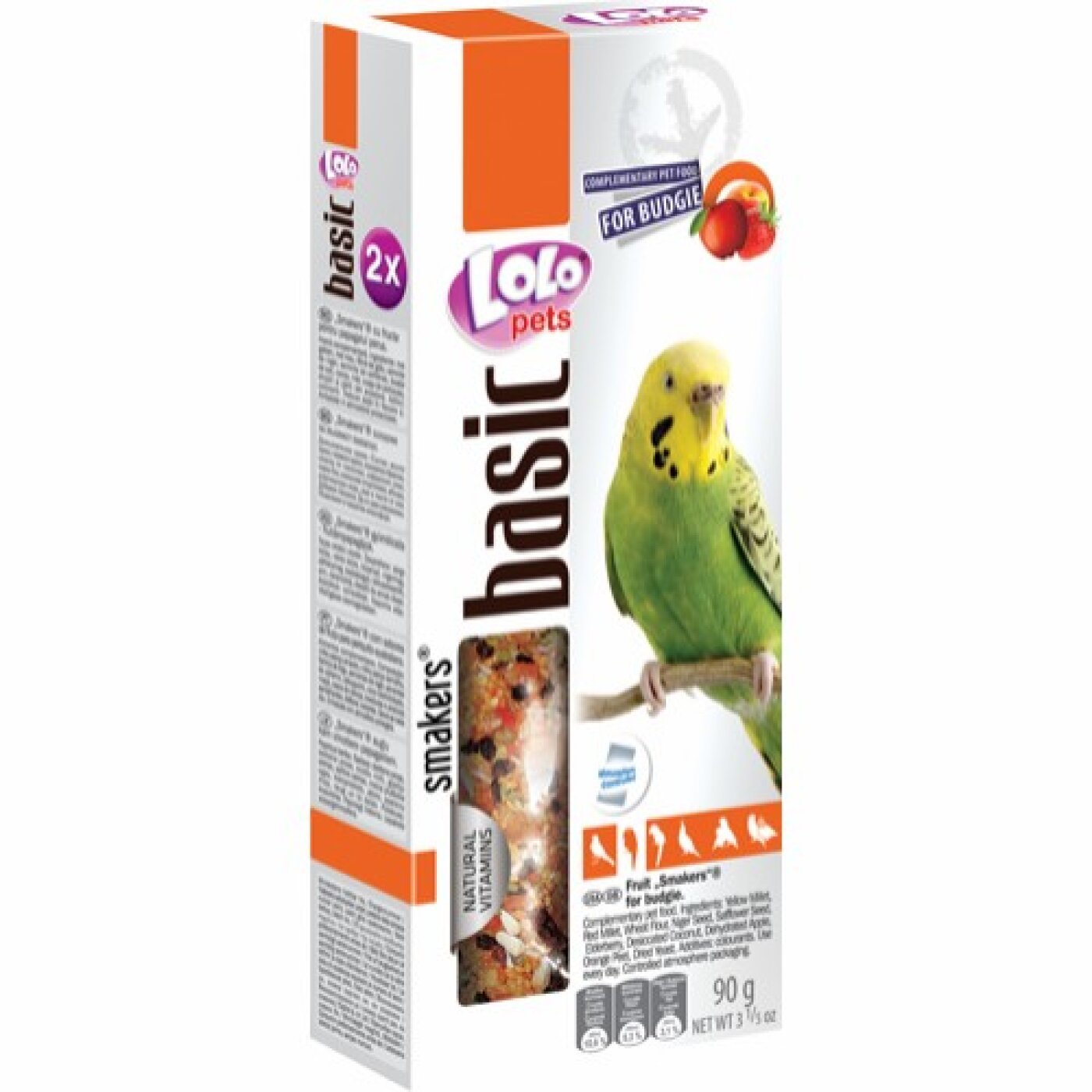 LoloPets - Lolo Pets Frøstænger undulat m. frugt