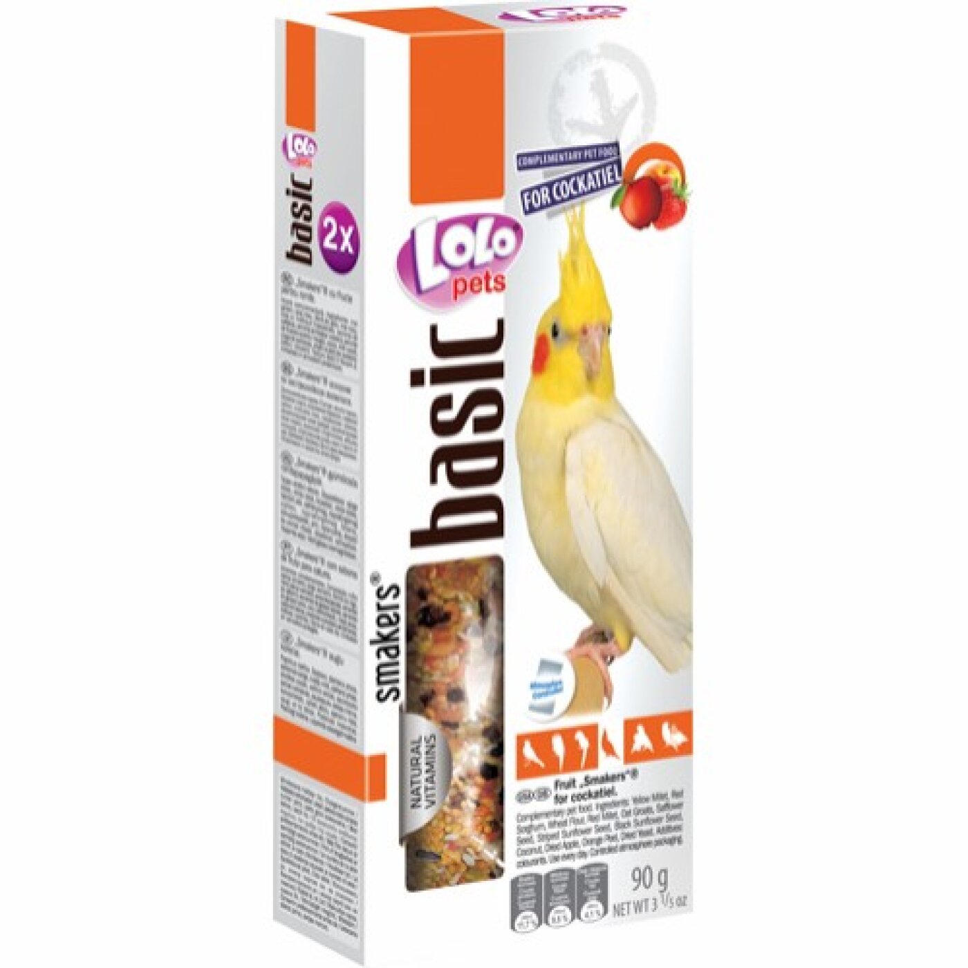 LoloPets - Lolo Pets Frøstænger Nymfeparakit m. frugt