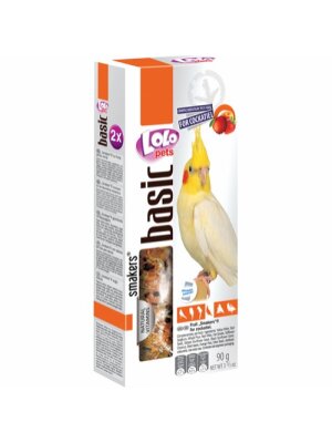 LoloPets - Lolo Pets Frøstænger Nymfeparakit m. frugt