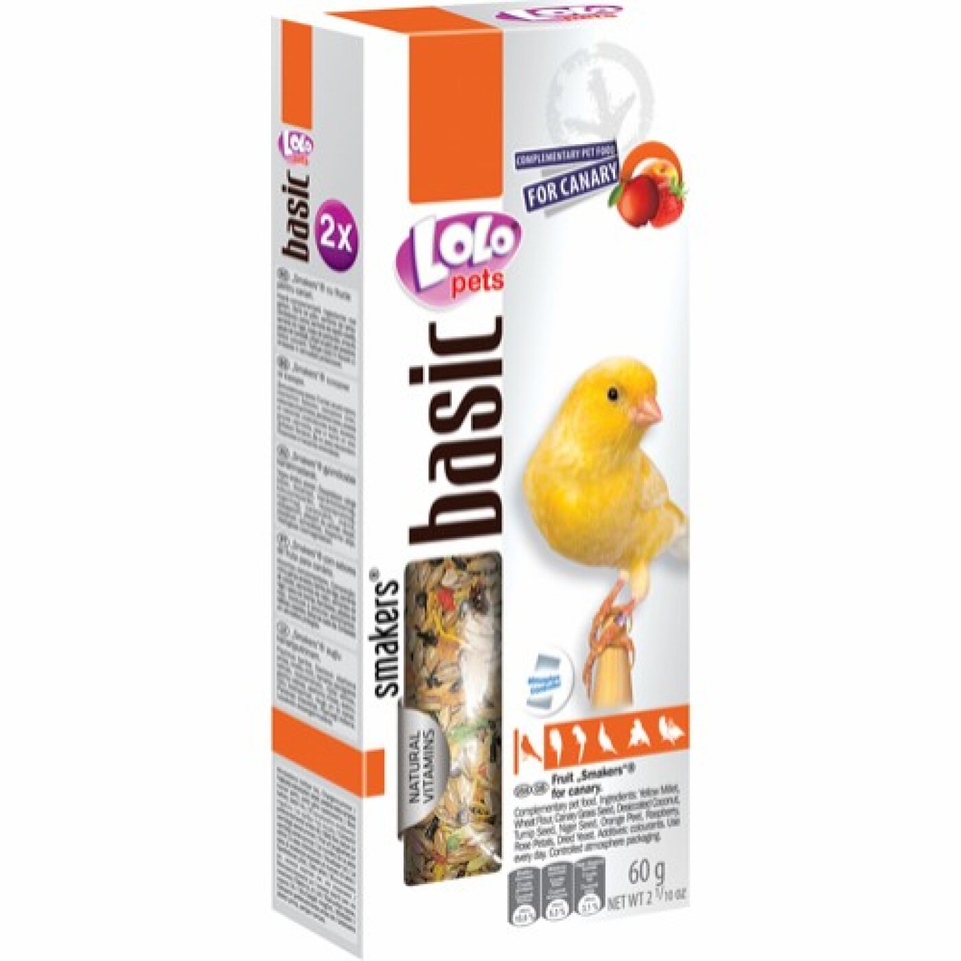 LoloPets - Lolo Pets Frøstænger kanariefugl m. frugt