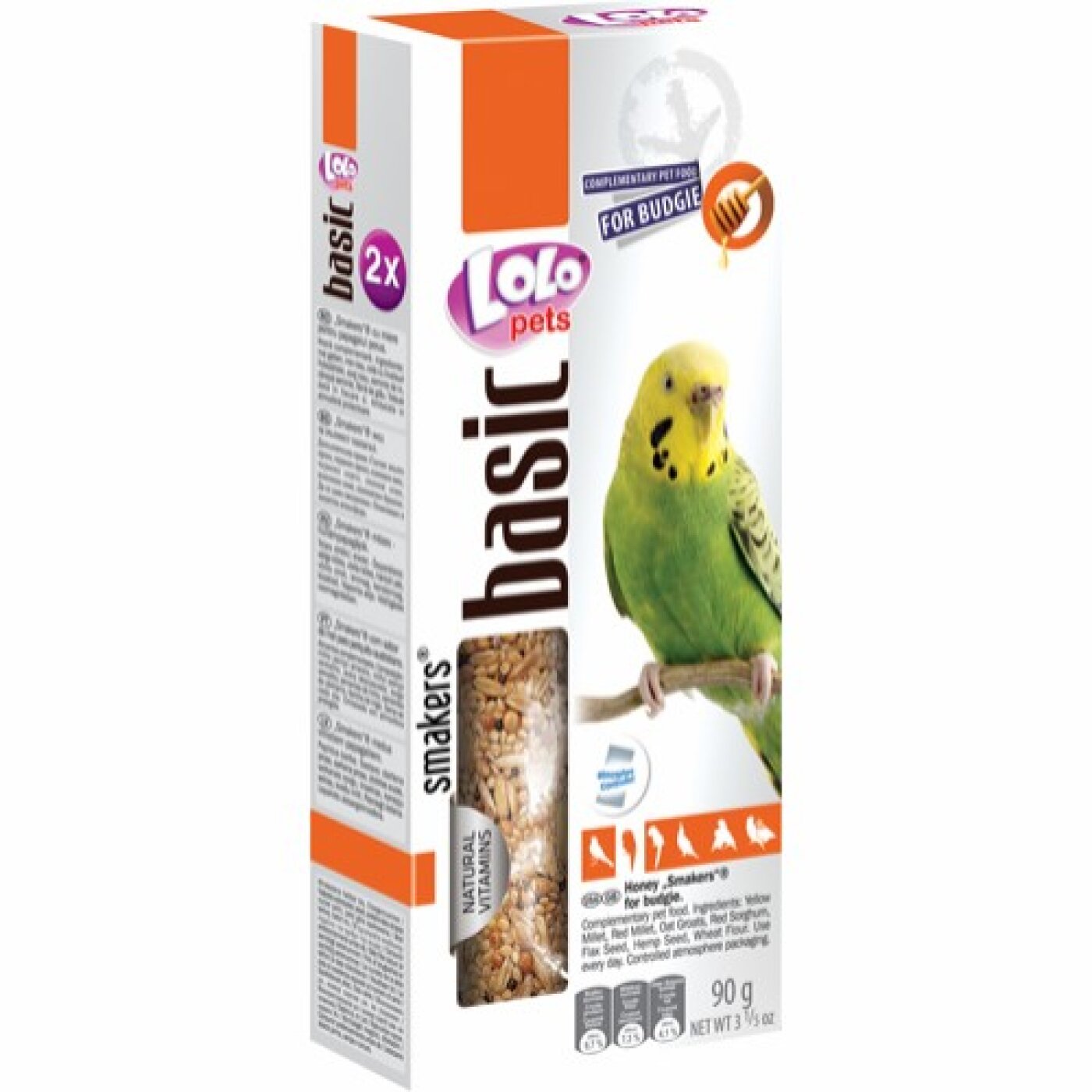 LoloPets - Lolo Pets Frøstænger m. honning, undulat