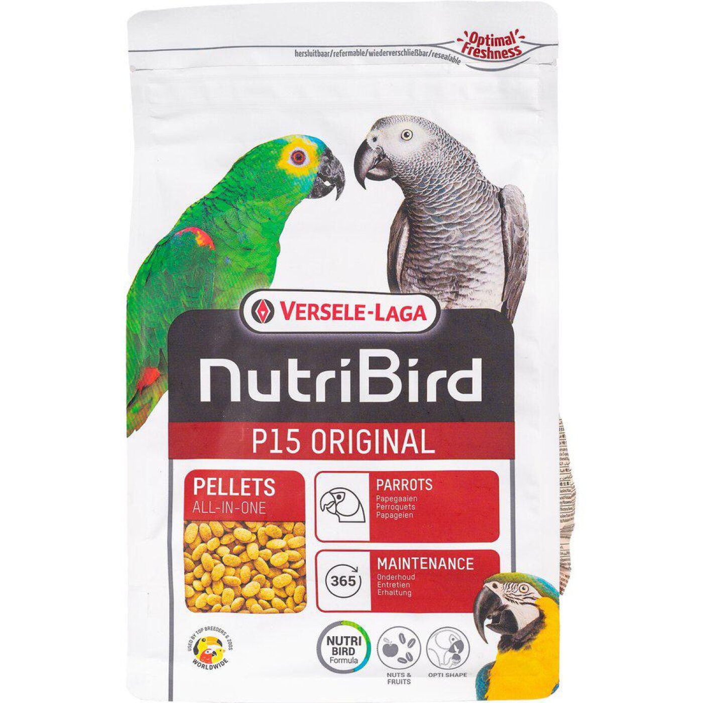 Versele-Lega - Nutribird P15 Original Papegøje 