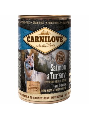 Carni Love - CarniLove Real Meat Salmon & Turkey (Dåse)