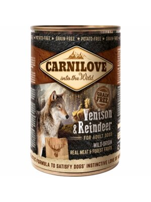 Carni Love - CarniLove Real Meat Hjorte & Rensdyr Dåse