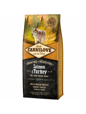 Carni Love - Carnilove Adult Large Breed Salmon & Turkey Carni Love - Carnilove Adult Large Breed Salmon & Turkey