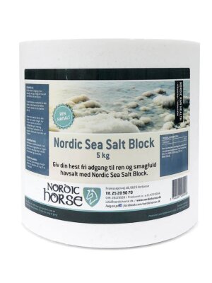 Nordic Horse - Nordic Sea salt block - Neutral