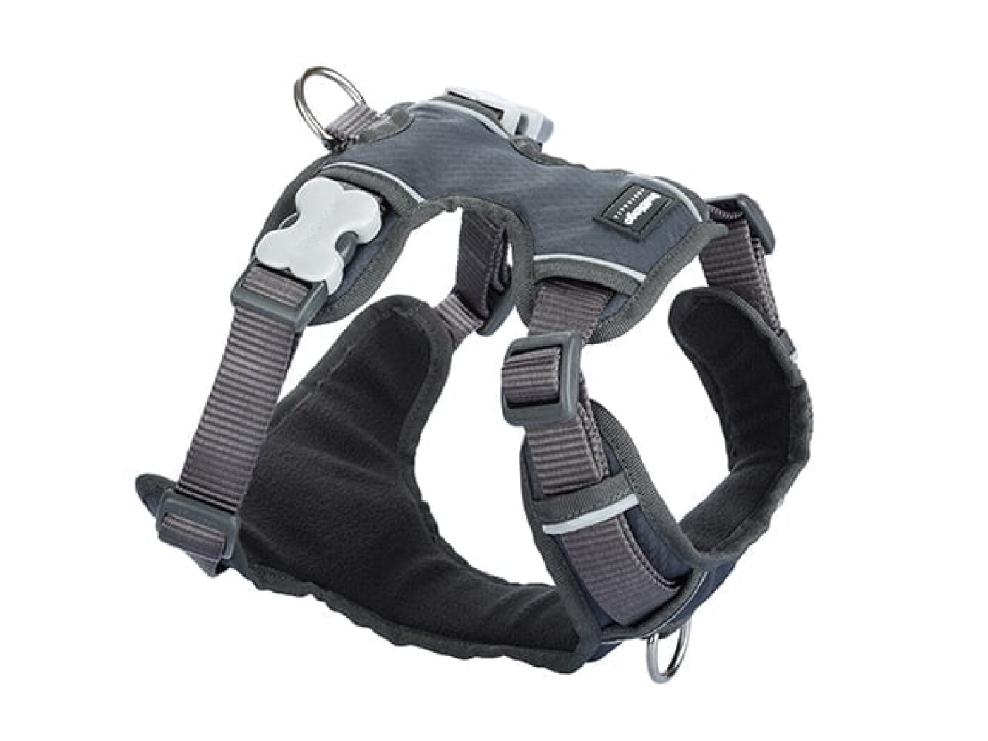 Q-Pet - Red Dingo Polstret sele Grå