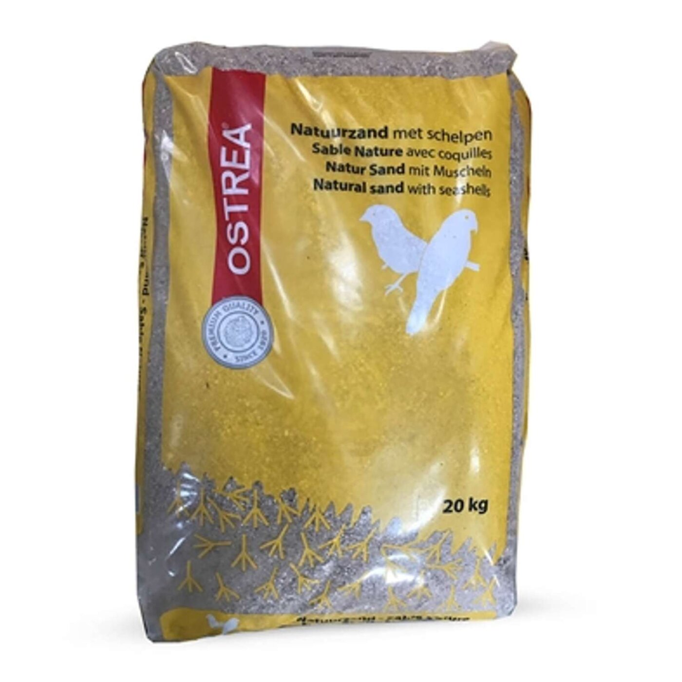 Ostrea - Brun Fuglesand m/anis 20 kg