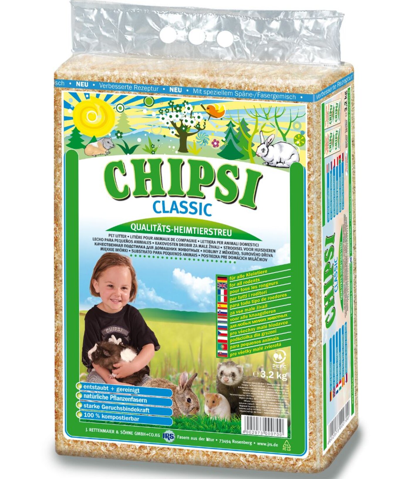 Chipsi - Chipsi Classic Gnaver spåner 