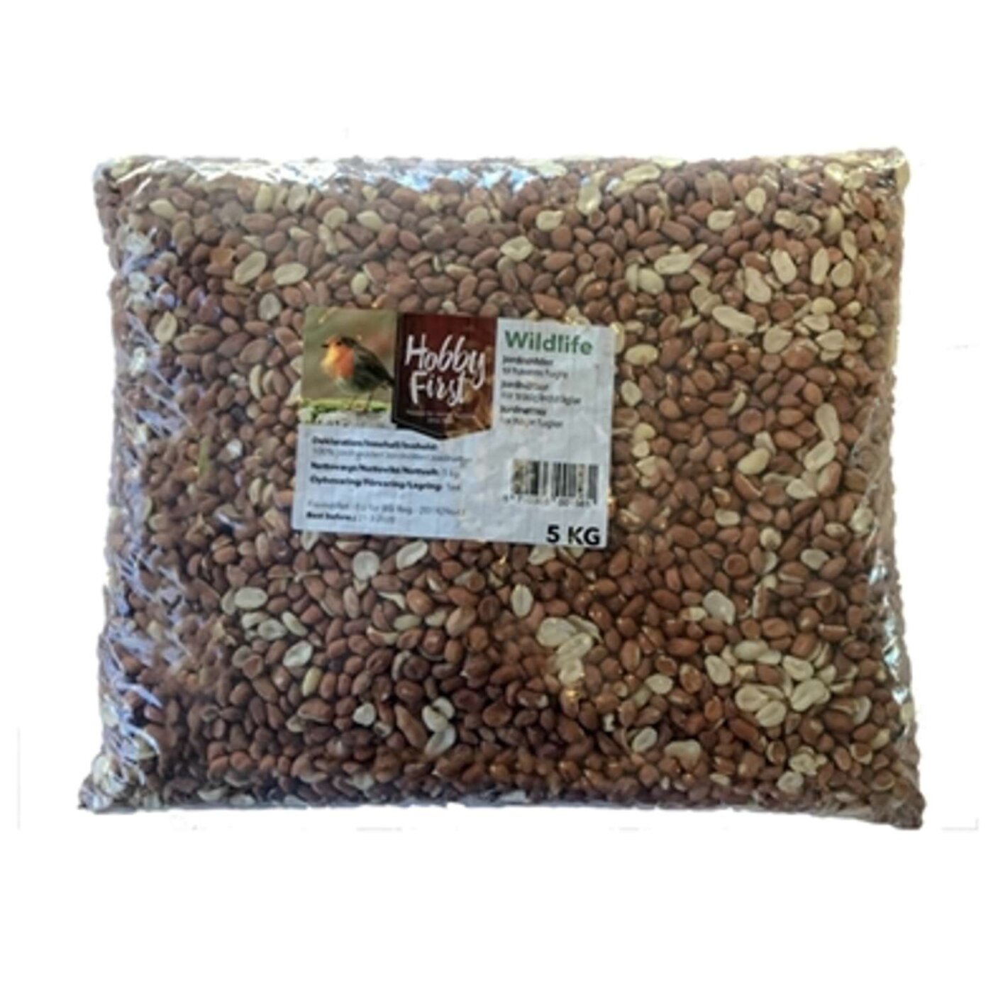 Hobby First - Afskallede jordnødder 5 kg