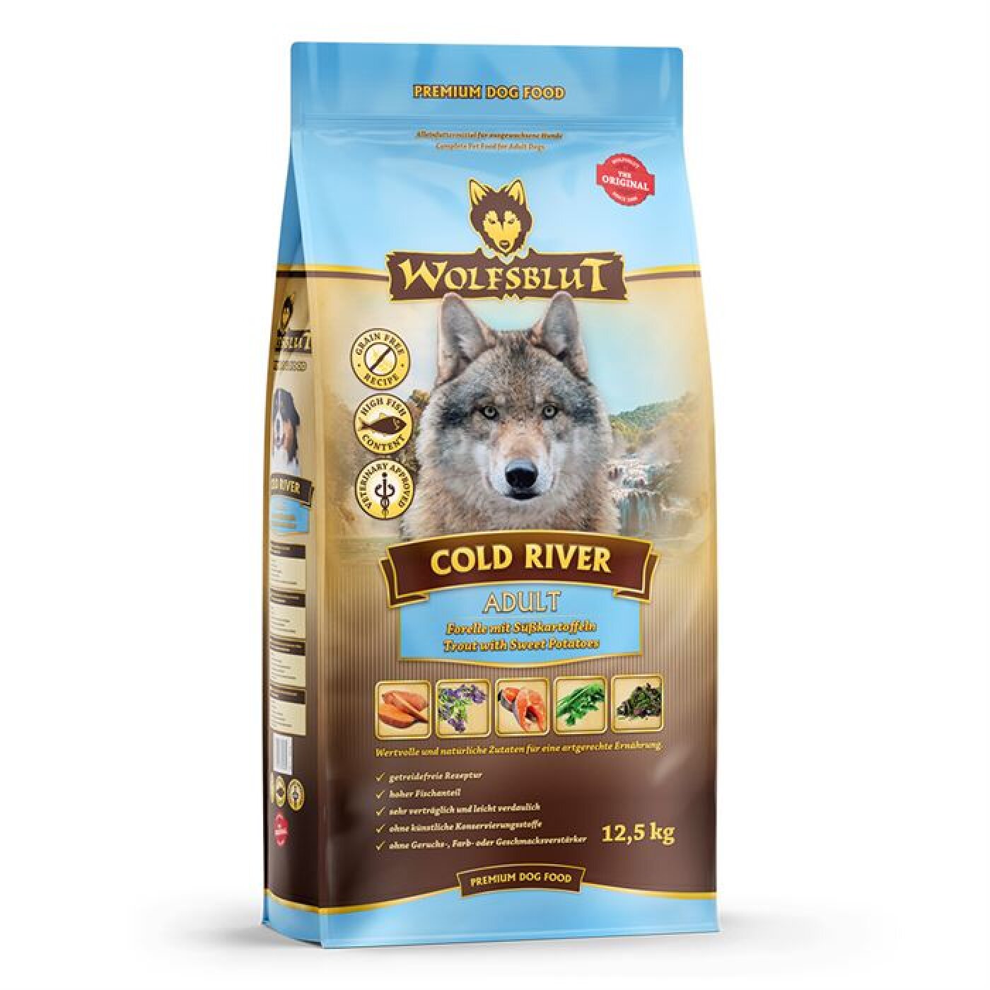 Wolfsblut - Wolfsblut Adult Cold River Trout Medium Breed