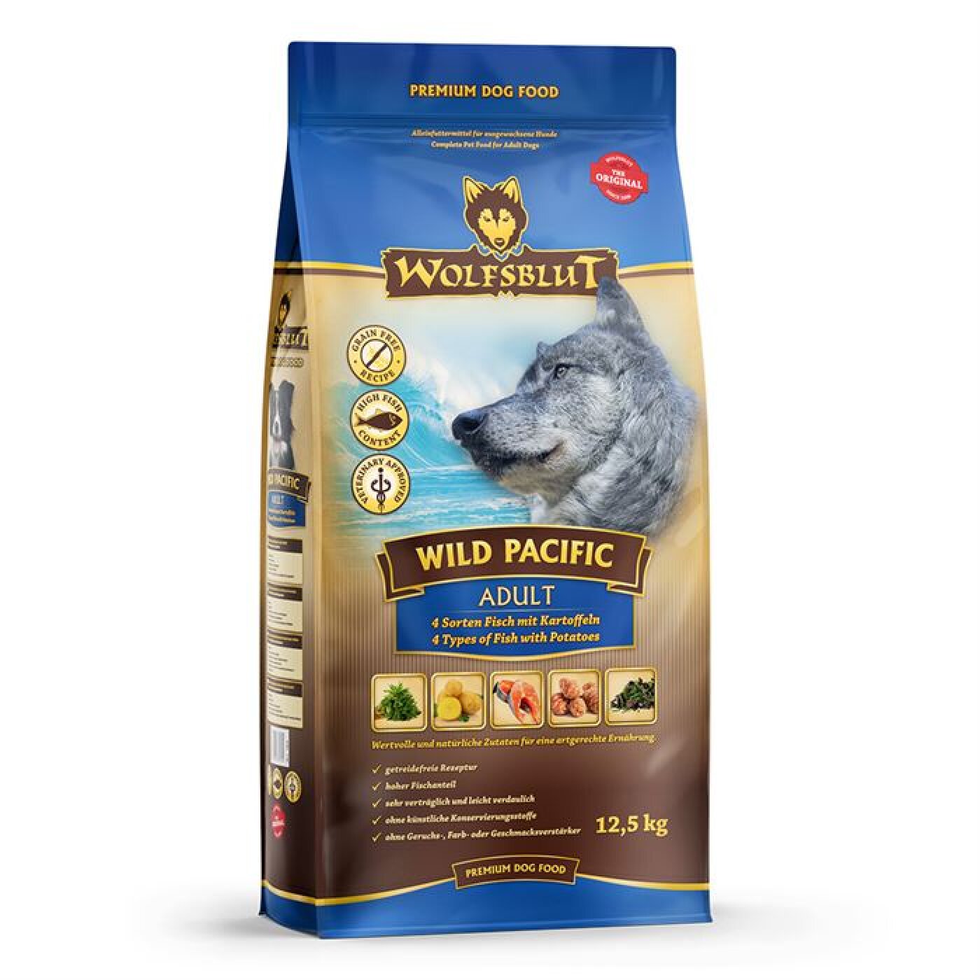 Wolfsblut - Wolfsblut Adult Wild Pacific Medium Breed