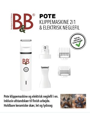 B&B - B&B Poteklippemaskine 2i1