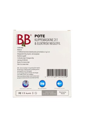 B&B - B&B Poteklippemaskine 2i1