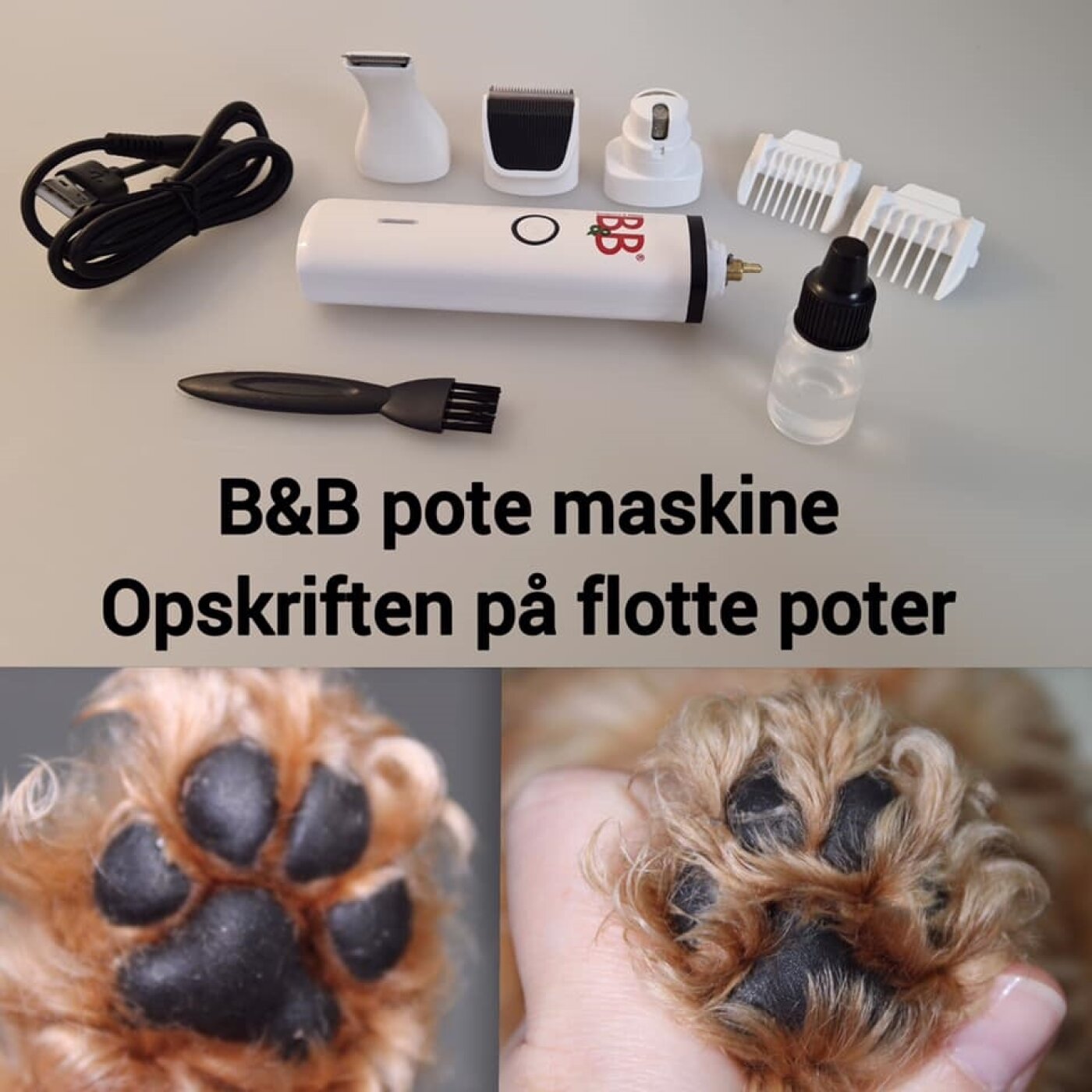 B&B - B&B Poteklippemaskine 2i1