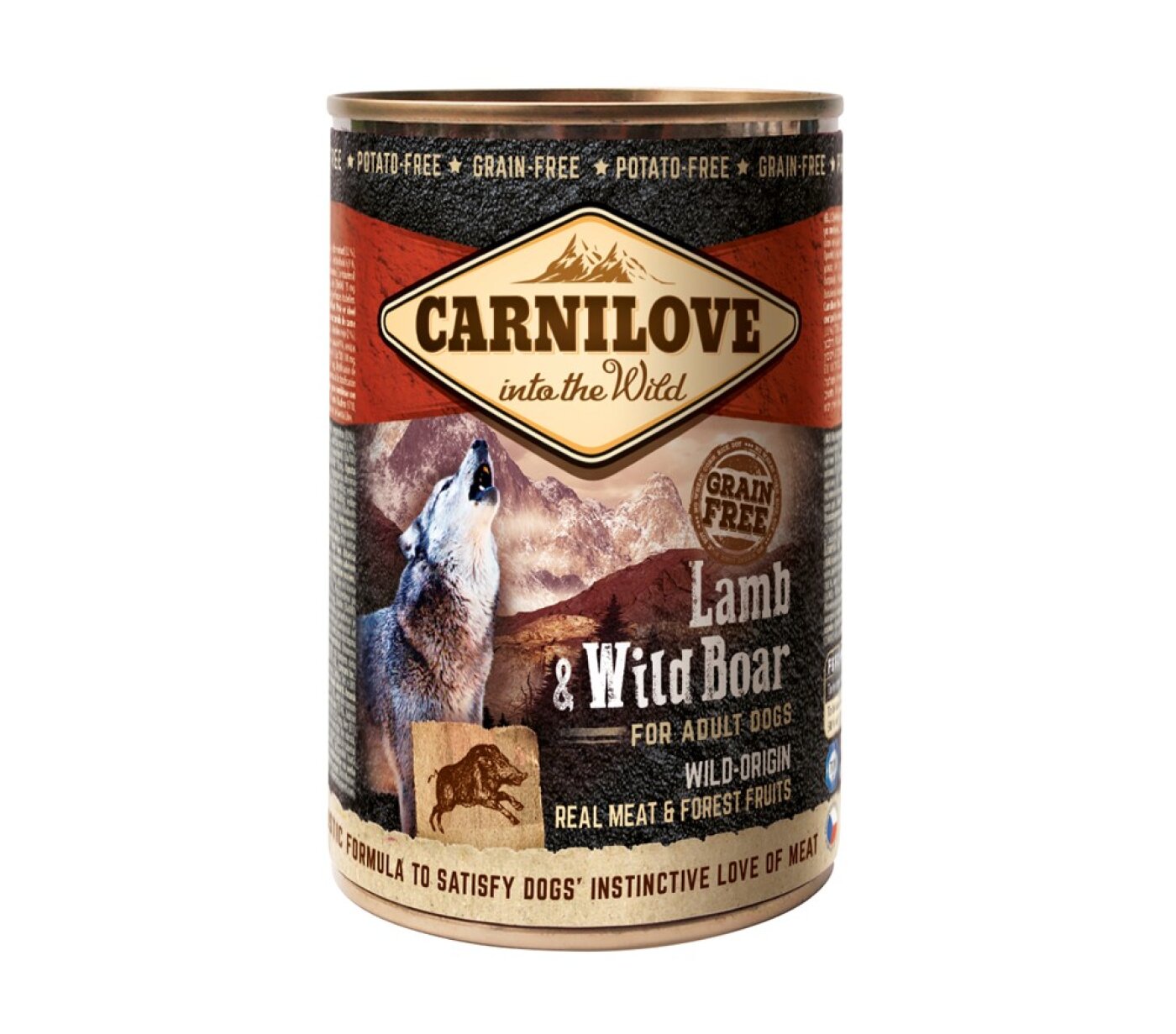 Carni Love - CarniLove Real Meat Lam & Wild Boar Dåse