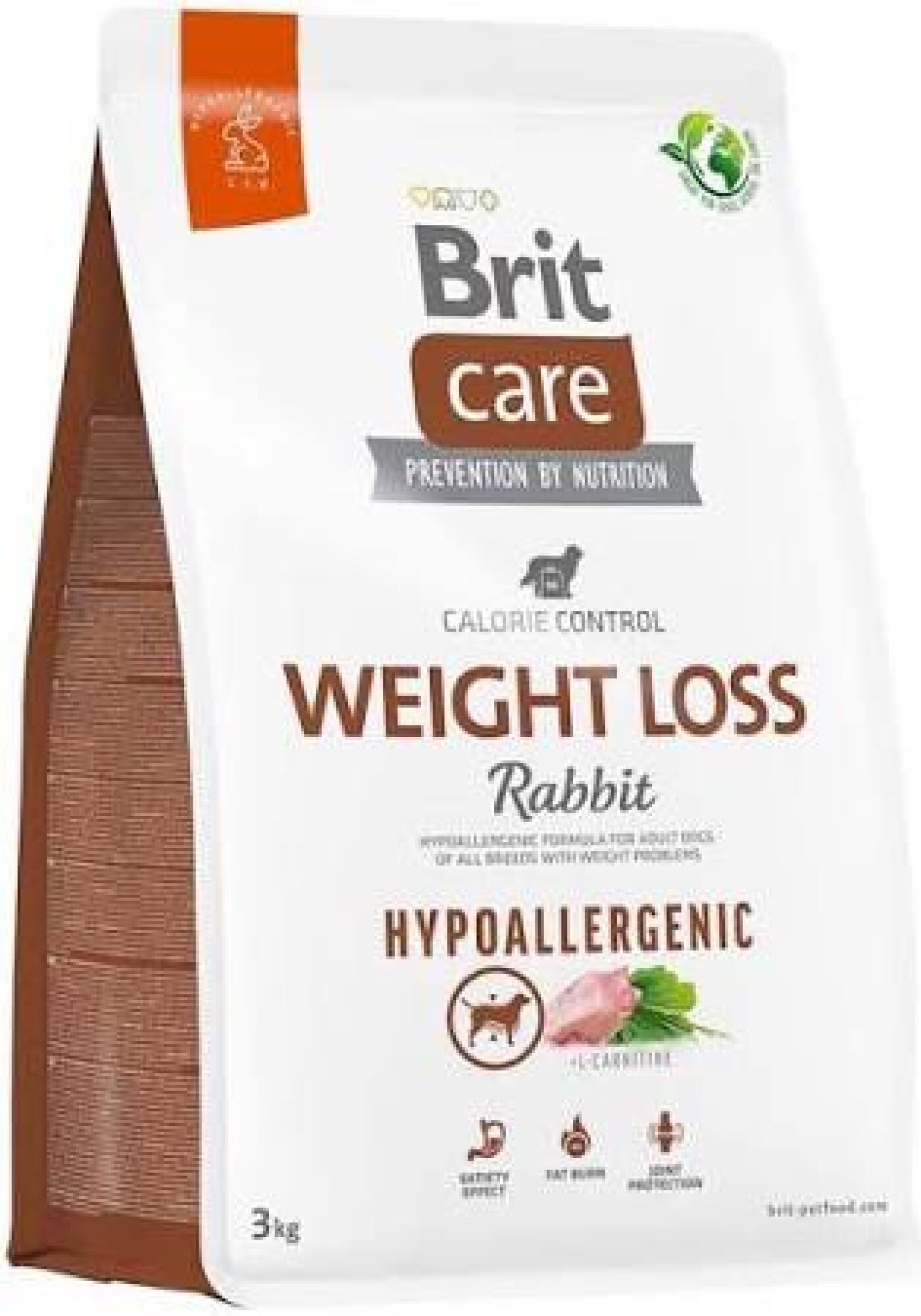 Brit - Brit Care Dog Adult Hypoallergenic Weight Loss Kanin 
