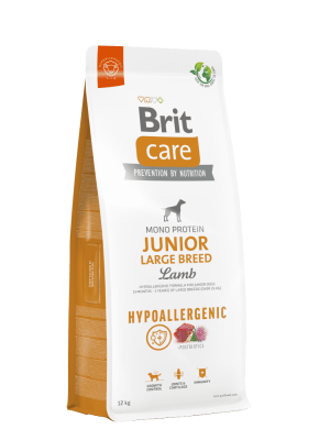 Brit - Brit Care Dog Junior Hypoallergenic Large Breed Lam & ris