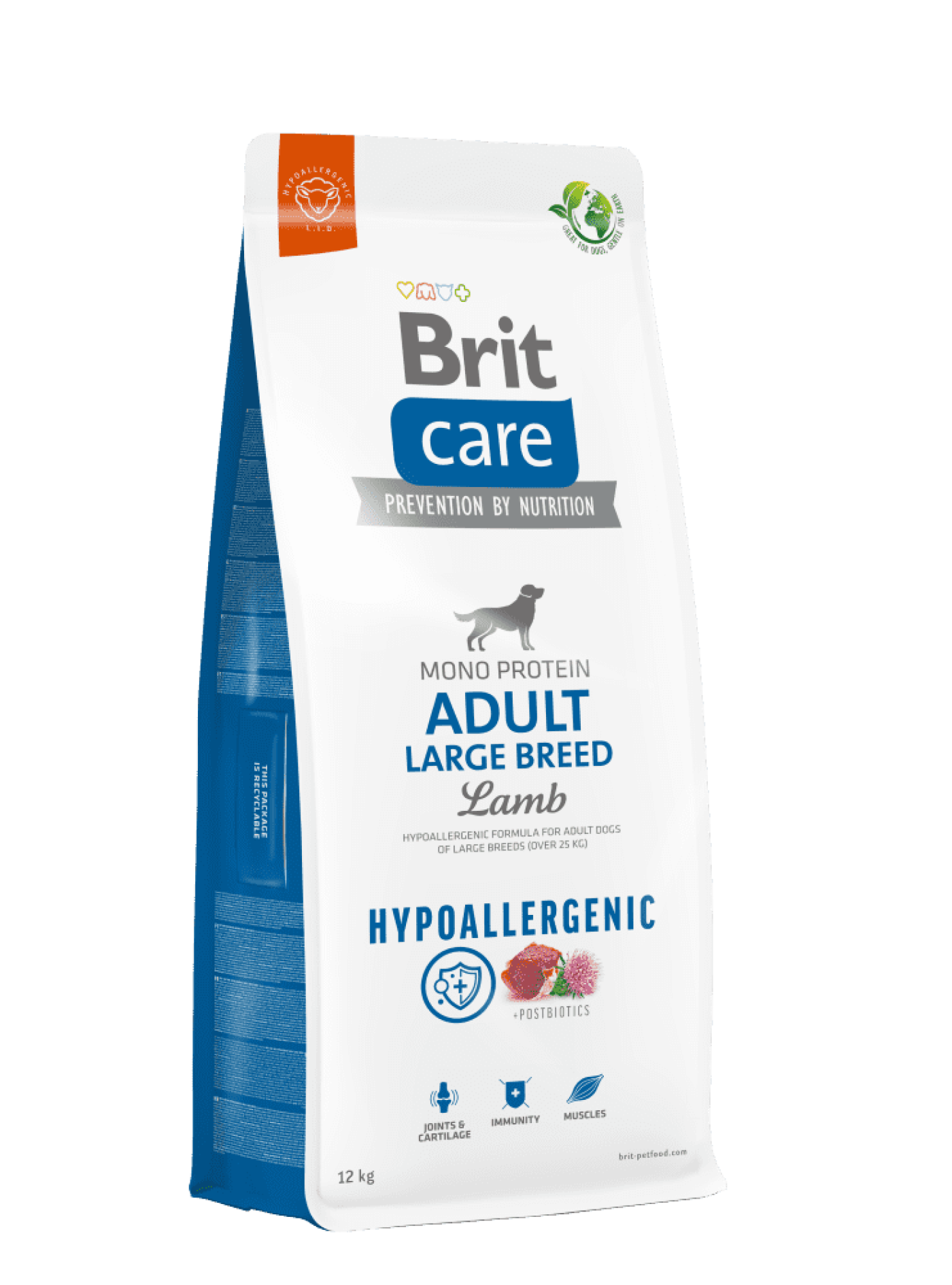 Brit - Brit Care Dog Adult Hypoallergenic Large Breed Lam