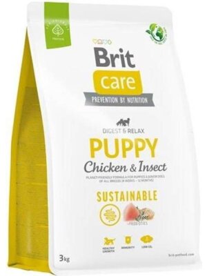 Brit - Brit Care Dog Puppy Sustainable Kylling/Insekt