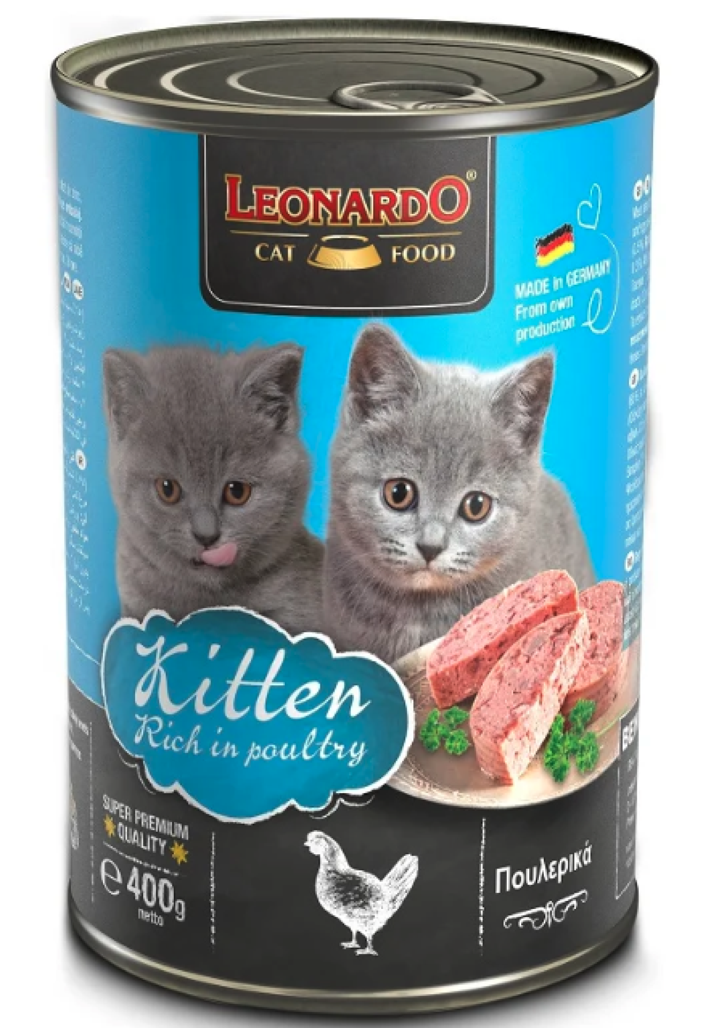 Leonardo - Leonardo Kitten Vådfoder 