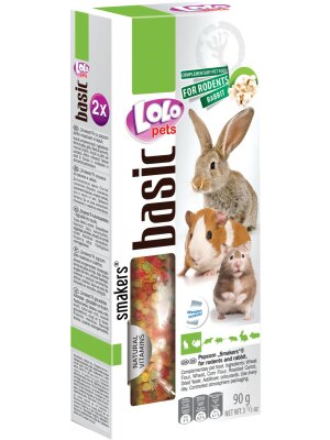 Eldorado - Lolo Pets Frøstænger gnaver/Kanin m. popcorn