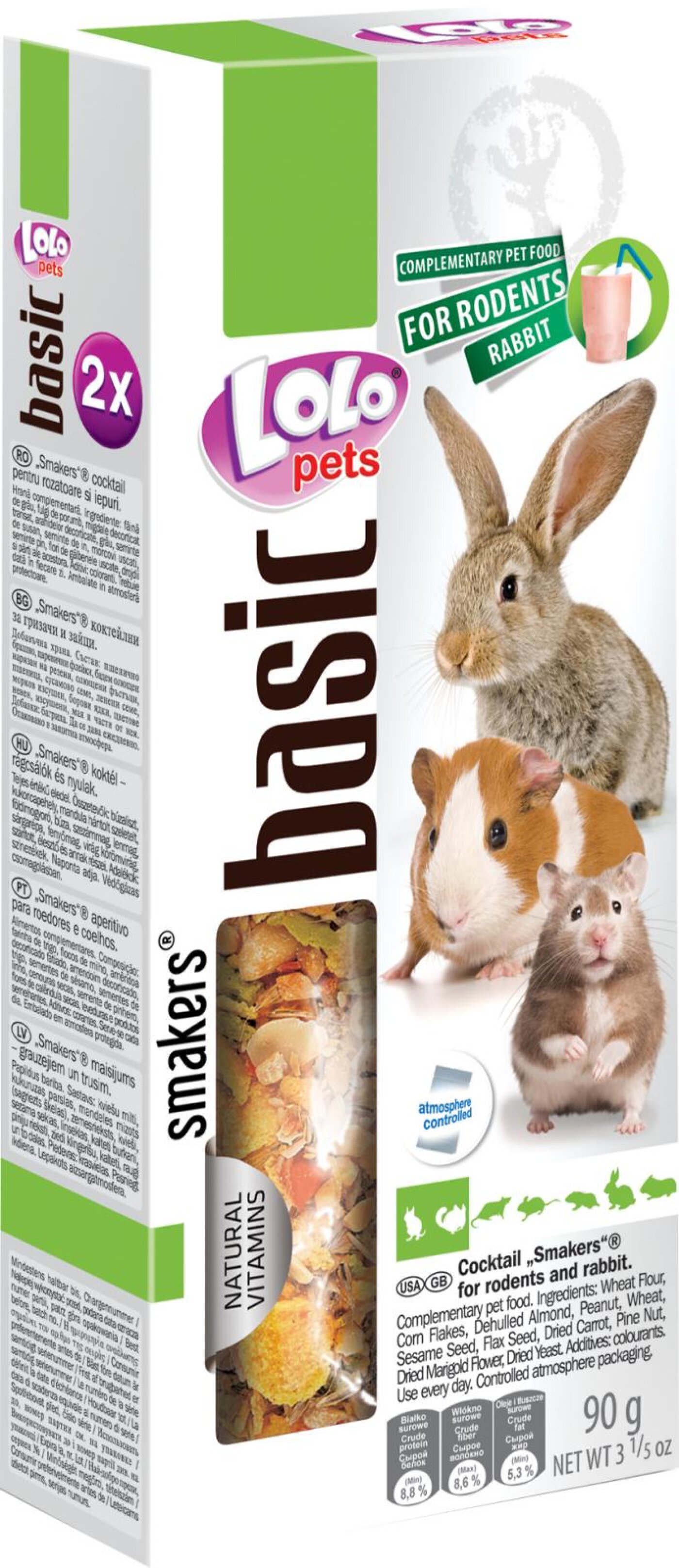 Eldorado - Lolo Pets Frøstænger gnaver/Kanin m. cocktail