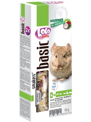 Eldorado - Lolo Pets Frøstænger chinchilla m. kokos og rose