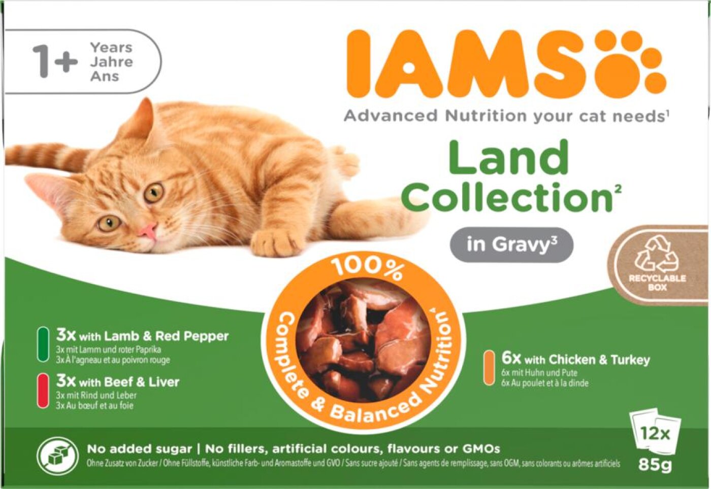 Iams - Iams Land Collection in Gravy 12x85g