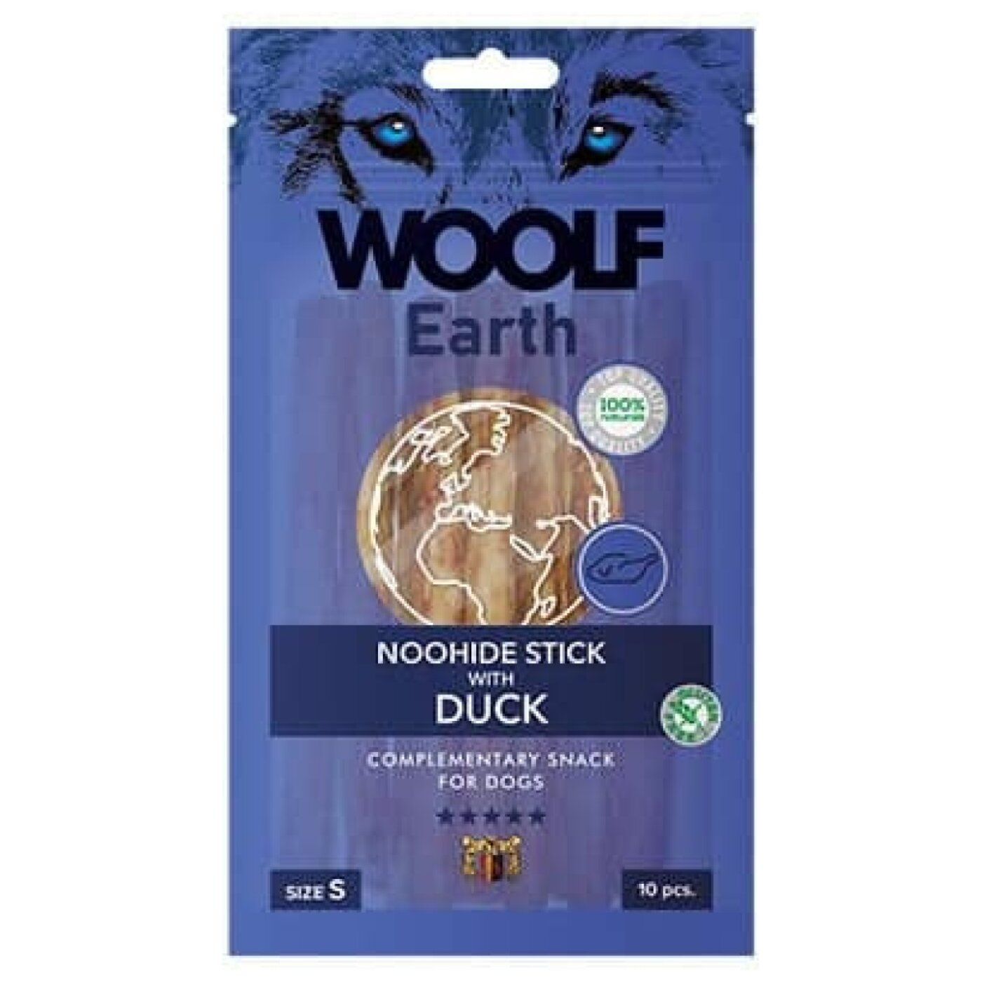 Woolf - Woolf Earth Noohide sticks duck 10stk