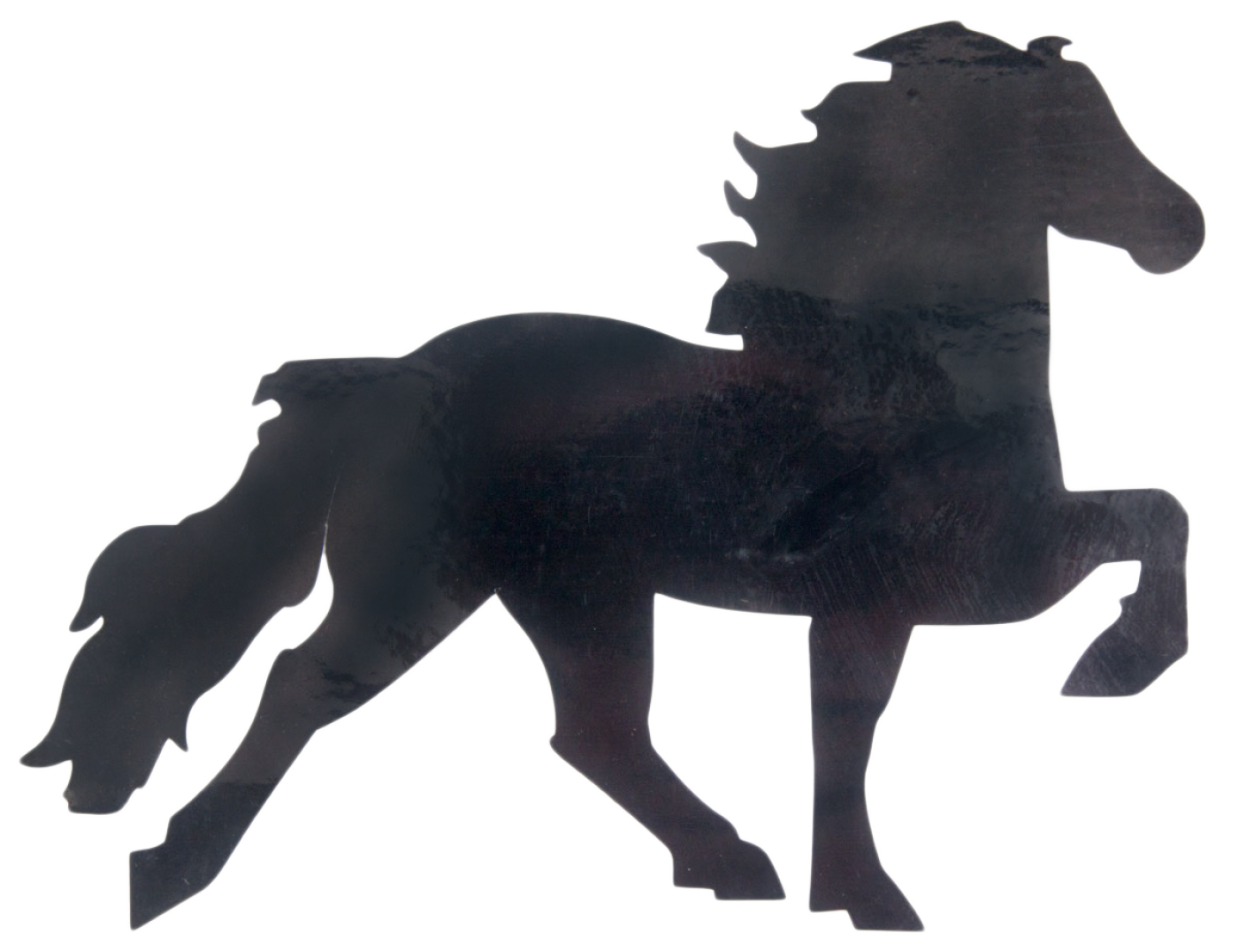 Karlslund - Karlslund Lille klistermærke. Logo islandsk hest