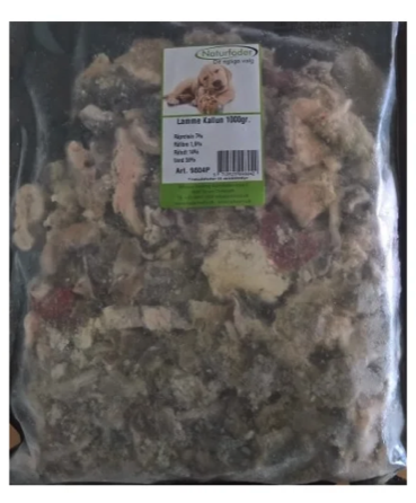 Naturfoder - Naturfoder BARF Lammekallun