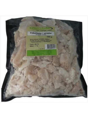 Naturfoder - Naturfoder BARF Fiskefilet i stykker
