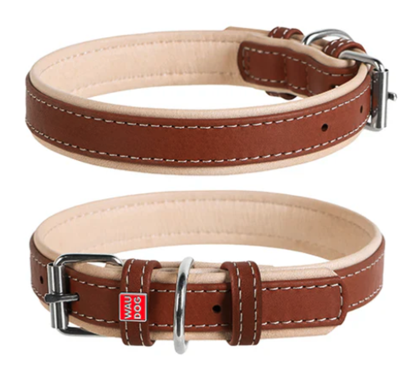 Waudog - Waudog Soft Collar Halsbånd Brun