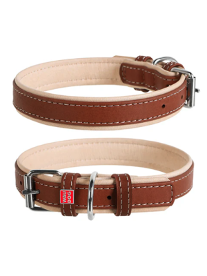 Waudog - Waudog Soft Collar Halsbånd Brun