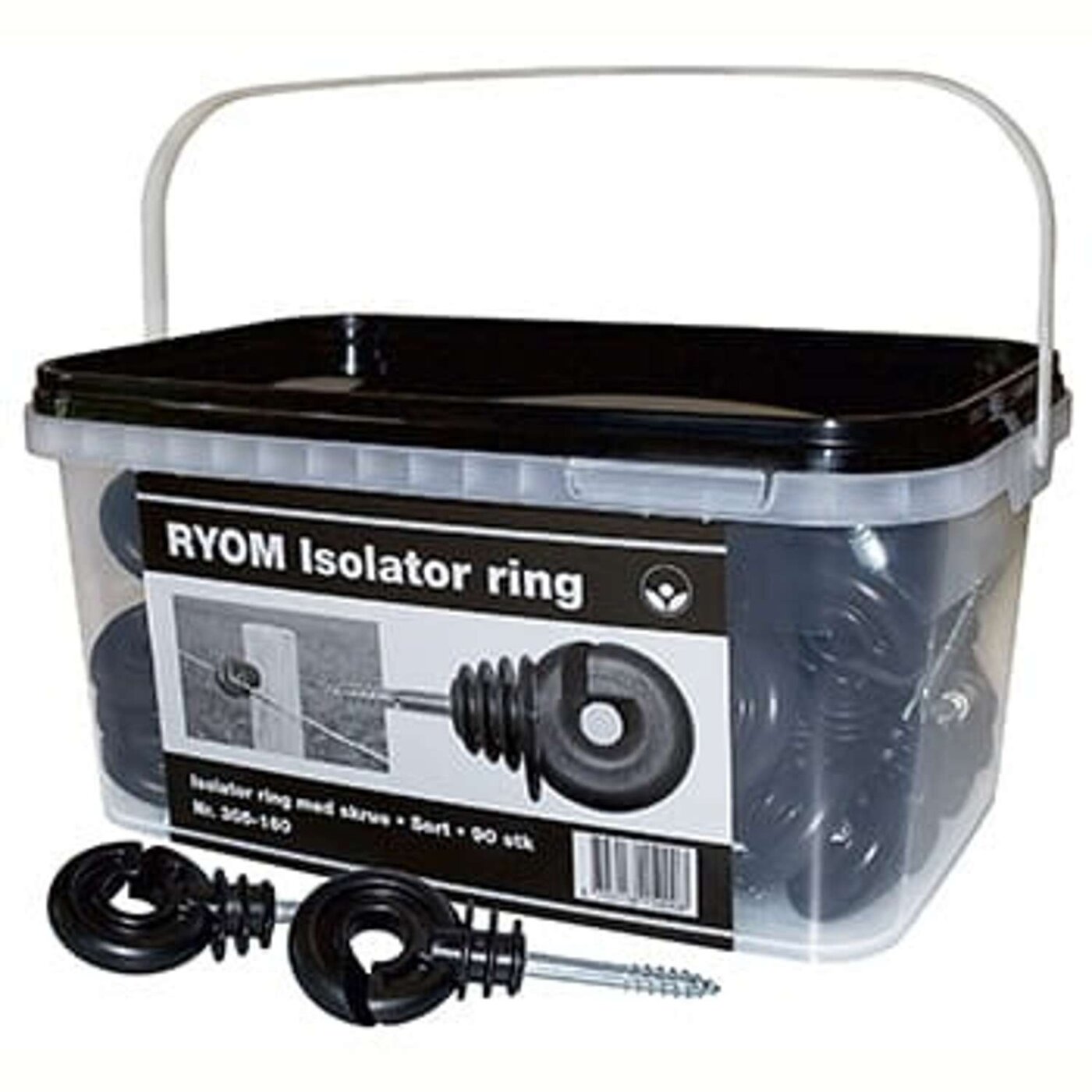 RYOM - Isolator ring med skrue 90 stk