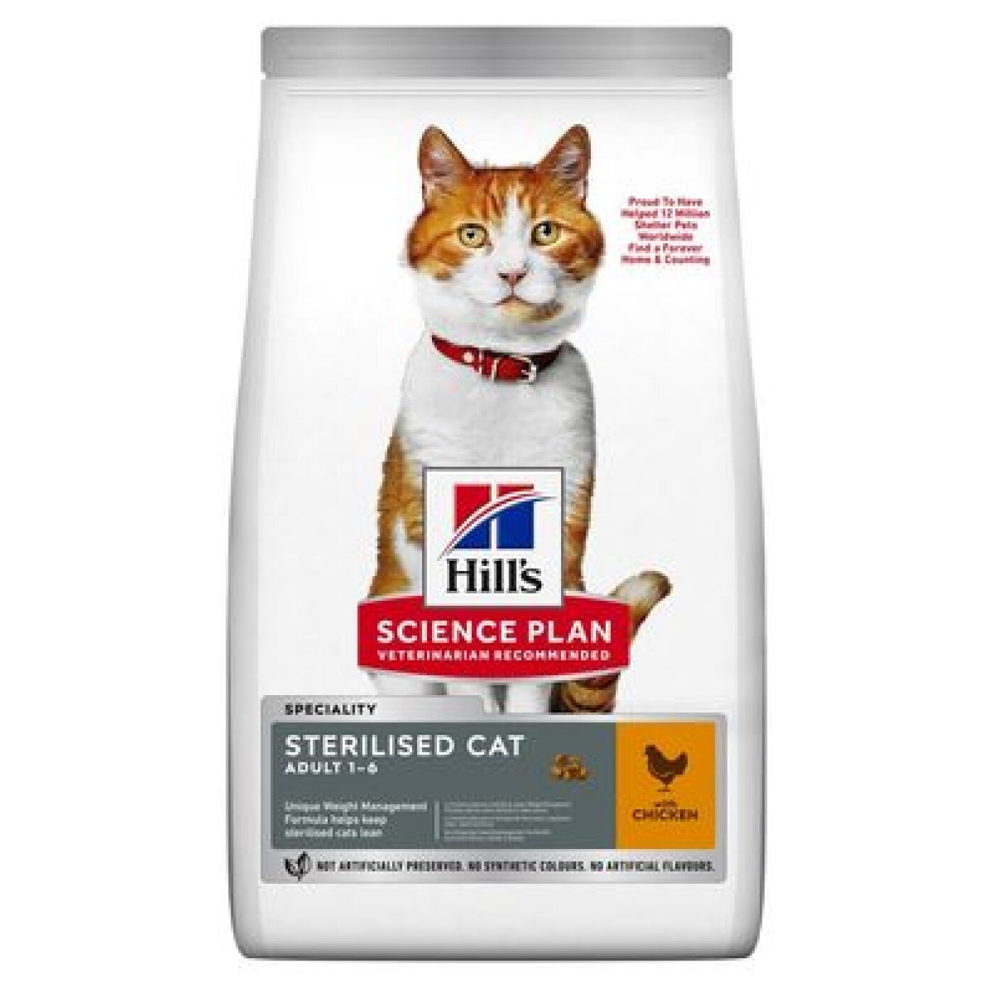 Hill´s - Hill's Kat Adult Sterilised Kylling