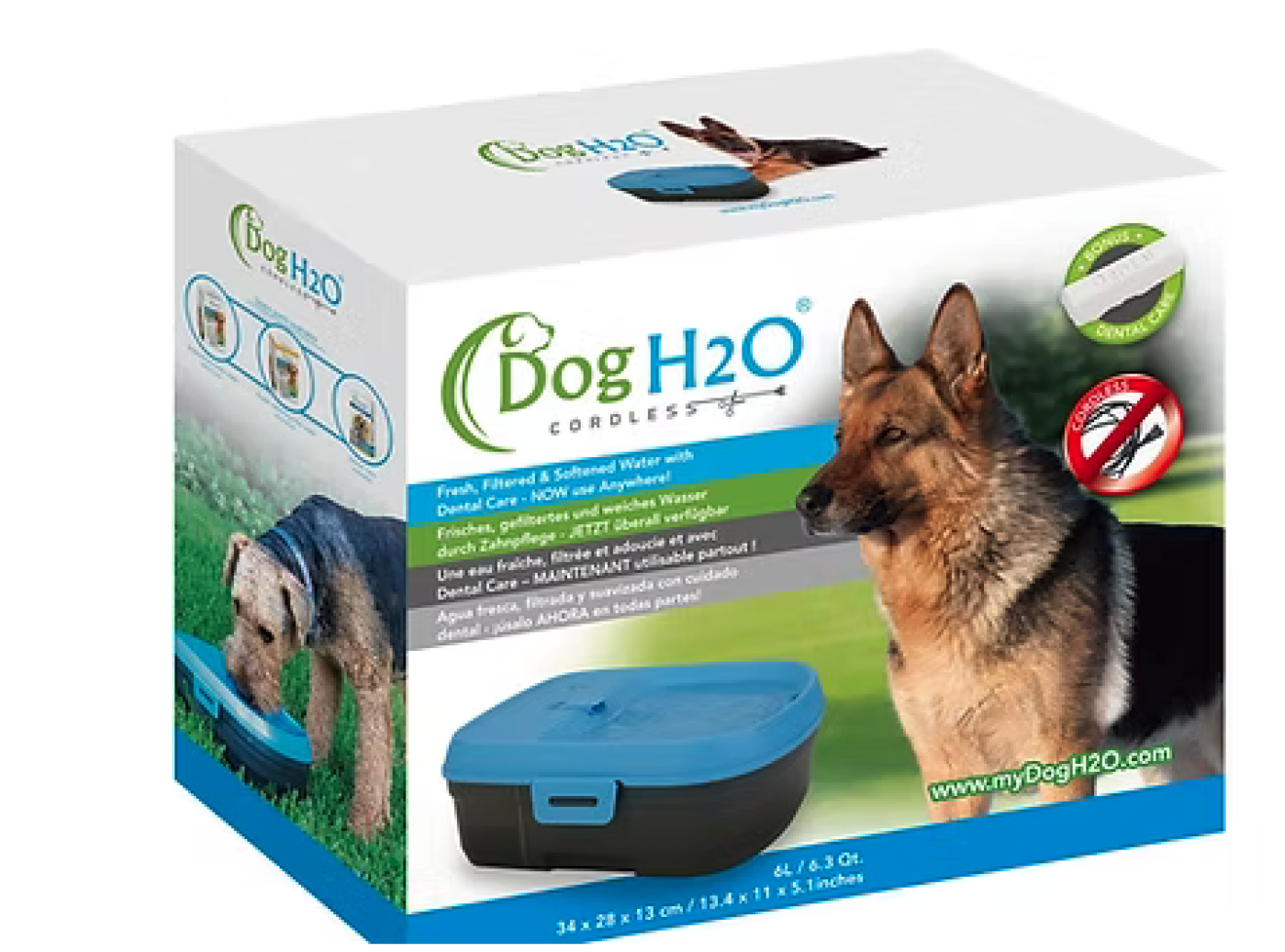 Meldgaard - Dog H2O trådløs Drikkefontaine