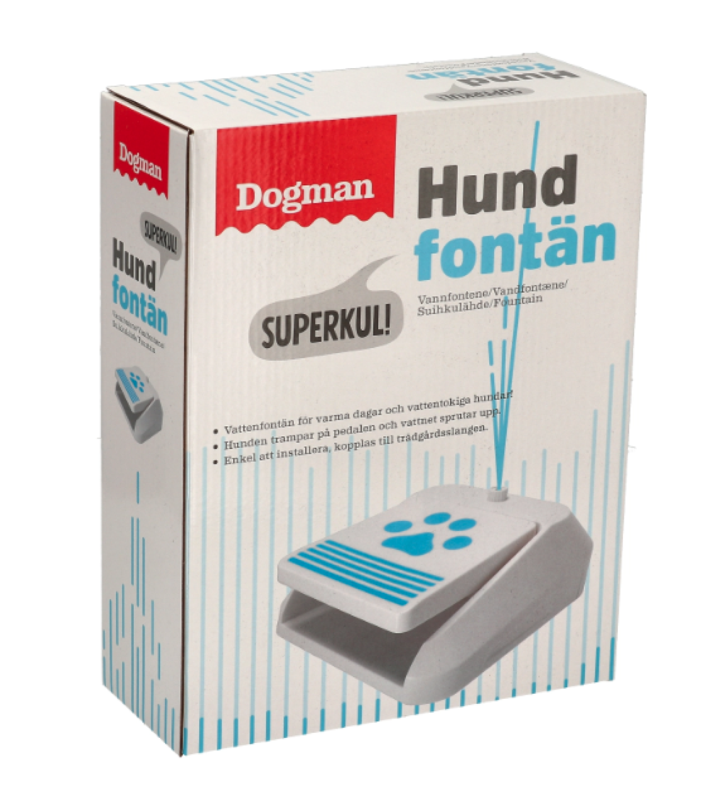 Dogman - Dogman Vandfontæne Hund