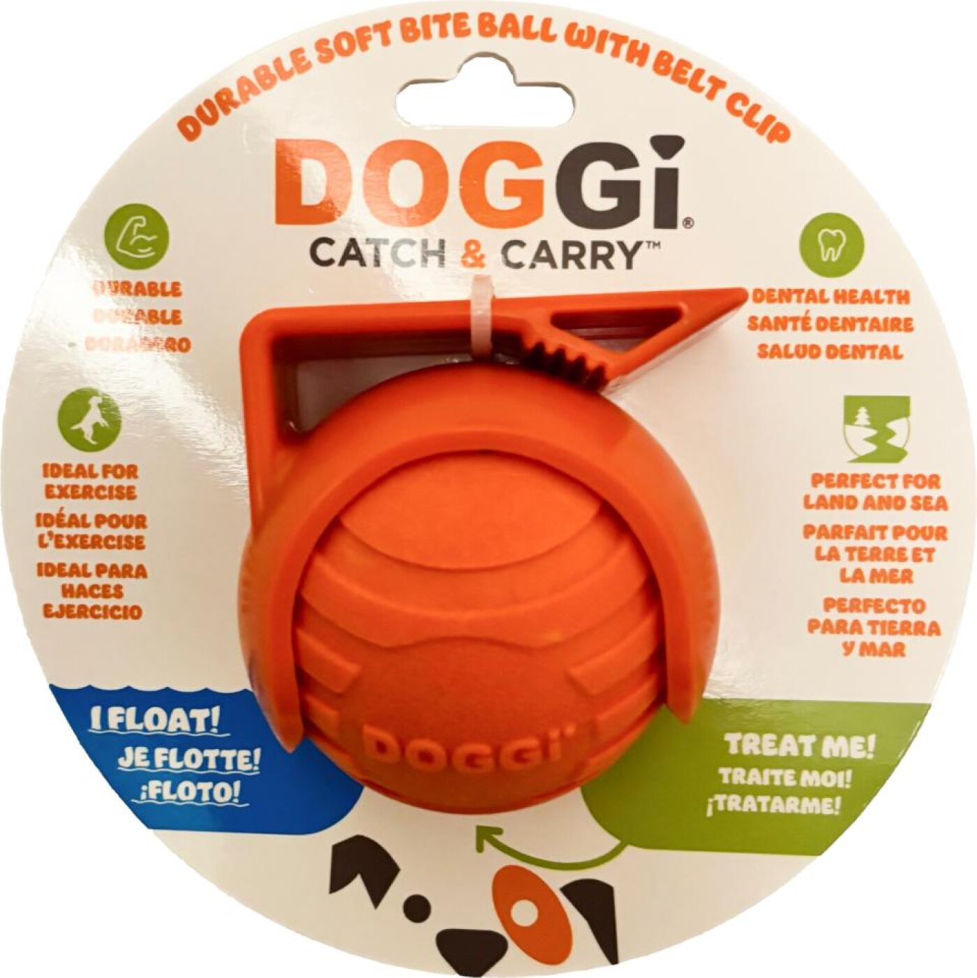 DOGGI - DOGGI Ball N Clip