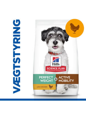 Hill´s - Hill's SP Canine Adult Perfect Weight&Active S/M w/Chicken, 1,5kg