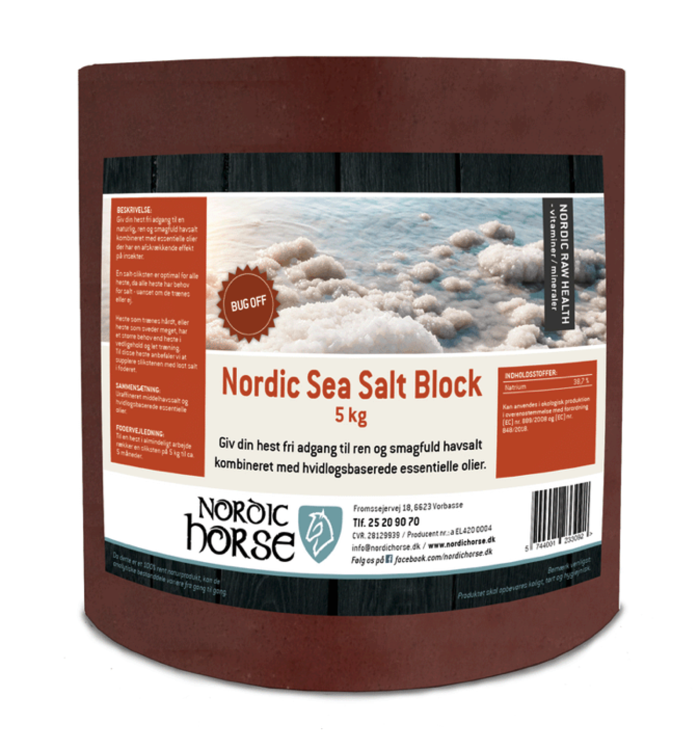 Nordic Horse - Nordic Sea Salt Block - Bug Off