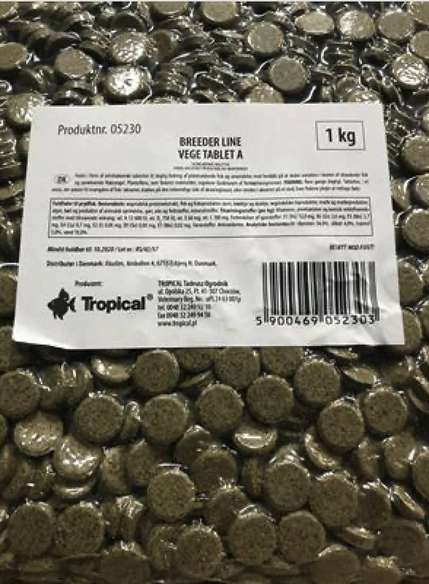 Tropical - Breederliner Vege tabs 