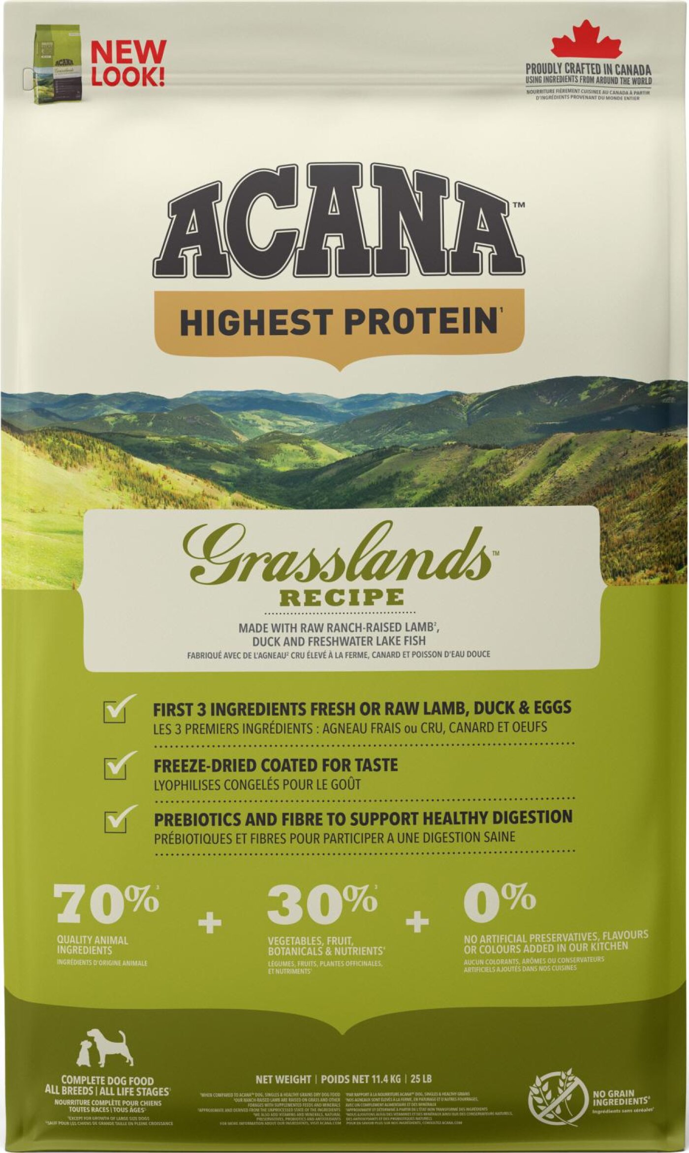 Acana - ACANA Highest Protein Dog Grasslands