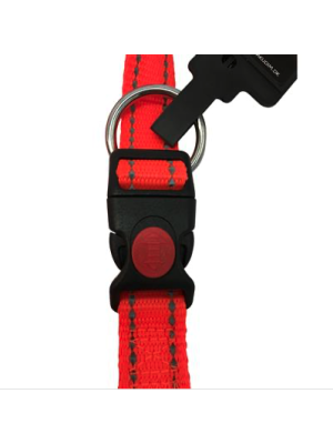Akudim - Hunting Time halsbånd, nylon orange